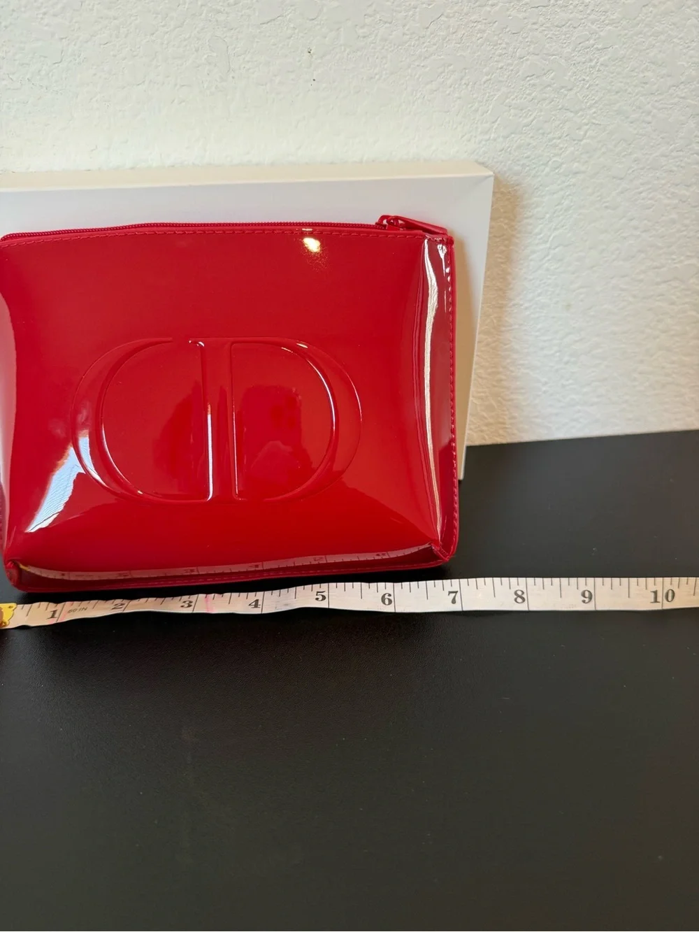 Dior vibrant red